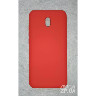 Накладка (з мікрофіброю) Aspor Silicone Full для Xiaomi Redmi 8A- червоний Накладка (з мікрофіброю) Aspor Silicone Full для Xiaomi Redmi 8A- червоний