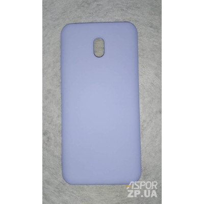 Накладка (з мікрофіброю) Aspor Silicone Full для Xiaomi Redmi 8A- фіолетовий Накладка (з мікрофіброю) Aspor Silicone Full для Xiaomi Redmi 8A- фіолетовий