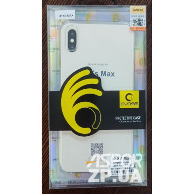 Накладка OuCase New for Aspor для iPhone XS Max- прозорий Накладка OuCase New for Aspor для iPhone XS Max- прозорий