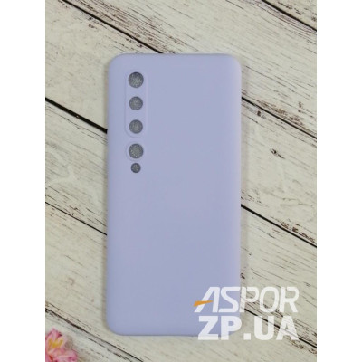 Накладка (з мікрофіброю) Aspor Silicone Full для Xiaomi Mi 10/Mi 10 Pro- фіолетовий Накладка (з мікрофіброю) Aspor Silicone Full для Xiaomi Mi 10/Mi 10 Pro- фіолетовий