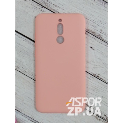 Накладка (з мікрофіброю) Aspor Silicone Full для Xiaomi Redmi 8- рожевий Накладка (з мікрофіброю) Aspor Silicone Full для Xiaomi Redmi 8- рожевий