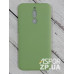 Накладка (з мікрофіброю) Aspor Silicone Full для Xiaomi Redmi 8- салатовий