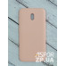 Накладка (з мікрофіброю) Aspor Silicone Full для Xiaomi Redmi 8A- рожевий