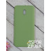 Накладка (з мікрофіброю) Aspor Silicone Full для Xiaomi Redmi 8A- салатовий