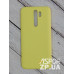 Накладка (з мікрофіброю) Aspor Silicone Full для Xiaomi Redmi Note 8 Pro- жовтий