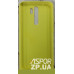 Накладка (з мікрофіброю) Aspor Silicone Full для Xiaomi Redmi Note 8 Pro- жовтий