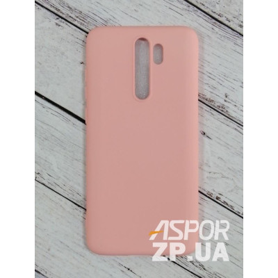 Накладка (з мікрофіброю) Aspor Silicone Full для Xiaomi Redmi Note 8 Pro- рожевий Накладка (з мікрофіброю) Aspor Silicone Full для Xiaomi Redmi Note 8 Pro- рожевий