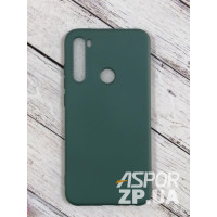 Накладка (з мікрофіброю) Aspor Silicone Full для Xiaomi Redmi Note 8- зелений Накладка (з мікрофіброю) Aspor Silicone Full для Xiaomi Redmi Note 8- зелений