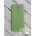 Накладка (з мікрофіброю) Aspor Silicone Full для Xiaomi Redmi Note 9- салатовий