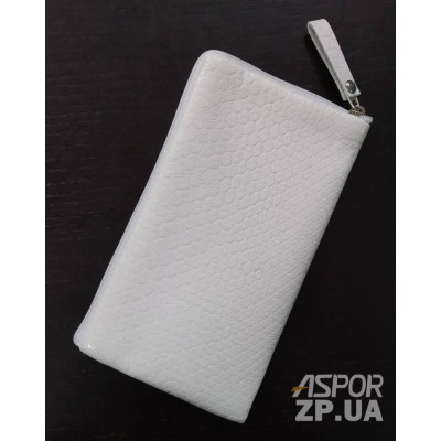 Чохол-сумка універсальний Aspor змійка від 2.4` (135*70мм)- пітон білий