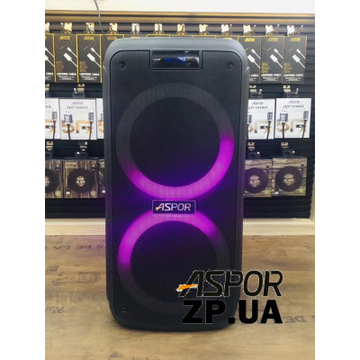 Bluetooth колонка Aspor A668- чорний Bluetooth колонка Aspor A668- чорний