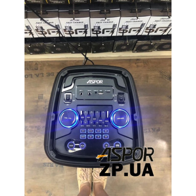 Bluetooth колонка Aspor A668- чорний Bluetooth колонка Aspor A668- чорний