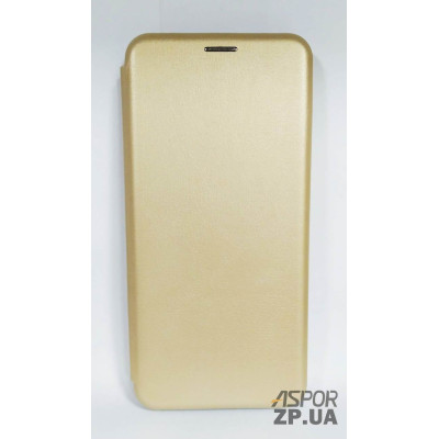 Чохол-книжка Premium Leather Case для Samsung A80/A805 в тех. упаковці- золотий Чохол-книжка Premium Leather Case для Samsung A80/A805 в тех. упаковці- золотий
