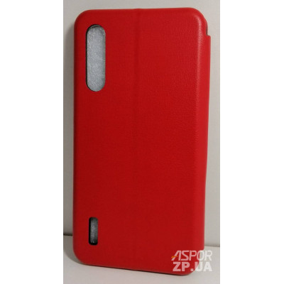 Чохол-книжка Premium Leather Case для Xiaomi Mi A3/CC9E в тех. упаковці- червоний