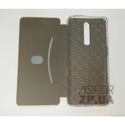 Чохол-книжка Premium Leather Case для Xiaomi Redmi K30/Poco X2 в тех. упаковці- золотий