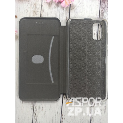 Чохол-книжка Premium Leather Case для Samsung A41/A415 в тех. упаковці- чорний