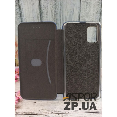 Чохол-книжка Premium Leather Case для Samsung A41/A415 в тех. упаковці- синій