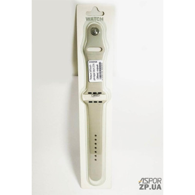Ремінець Soft Touch для Apple Watch 38/40/41/42mm(ser.10)- сірий Ремінець Soft Touch для Apple Watch 38/40/41/42mm(ser.10)- сірий
