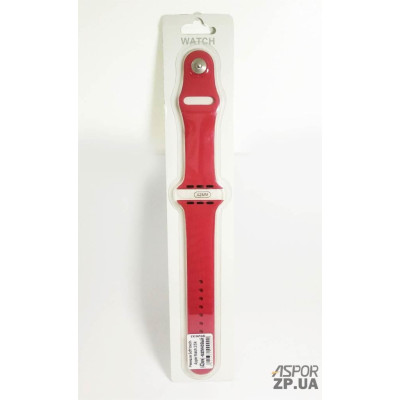 Ремінець Soft Touch для Apple Watch 42(ser.1-3)/44/45/46/49mm- малиновий Ремінець Soft Touch для Apple Watch 42(ser.1-3)/44/45/46/49mm- малиновий