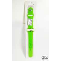 Ремінець Soft Touch для Apple Watch 42(ser.1-3)/44/45/46/49mm- салатовий Ремінець Soft Touch для Apple Watch 42(ser.1-3)/44/45/46/49mm- салатовий