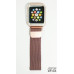 Ремінець металевий з корпусом (оригінальний) для Apple Watch 2/3/4 (38мм)- рожево-золотий