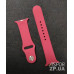 Ремінець Soft Touch для Apple Watch 38/40/41/42mm(ser.10)- рожево-червоний