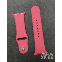 Ремінець Soft Touch для Apple Watch 42(ser.1-3)/44/45/46/49mm- рожево-червоний Ремінець Soft Touch для Apple Watch 42(ser.1-3)/44/45/46/49mm- рожево-червоний