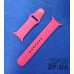 Ремінець Soft Touch для Apple Watch 42(ser.1-3)/44/45/46/49mm- марсала