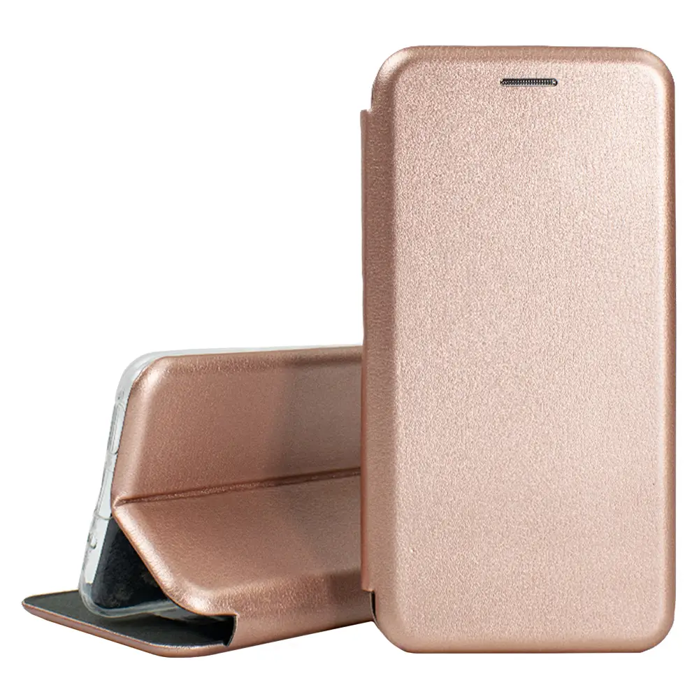 Чохол-книжка Aspor leather для Huawei P10 Plus- рожеве золото