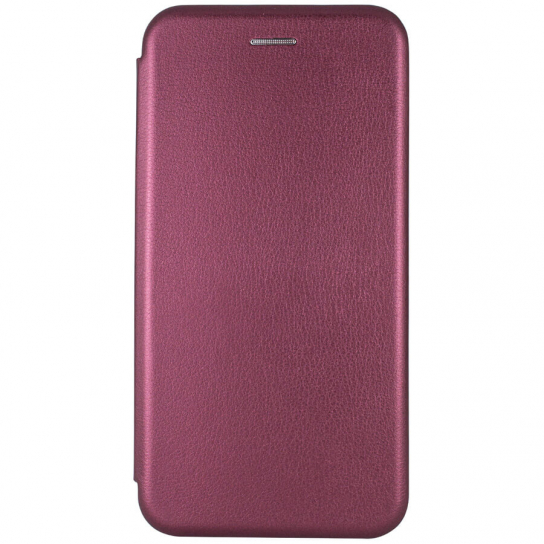 Чохол-книжка Aspor leather для iPhone 11- бордовий