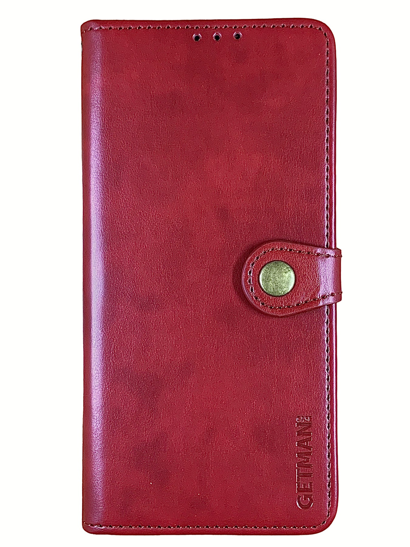 Чохол-книжка GETMAN Gallant шкіряний для TECNO Camon 18 / 18P- червоний