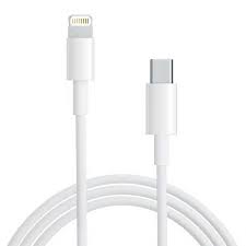 USB-C кабель iPhone Type-C to Lightning 1м в оріг упаковці- білий