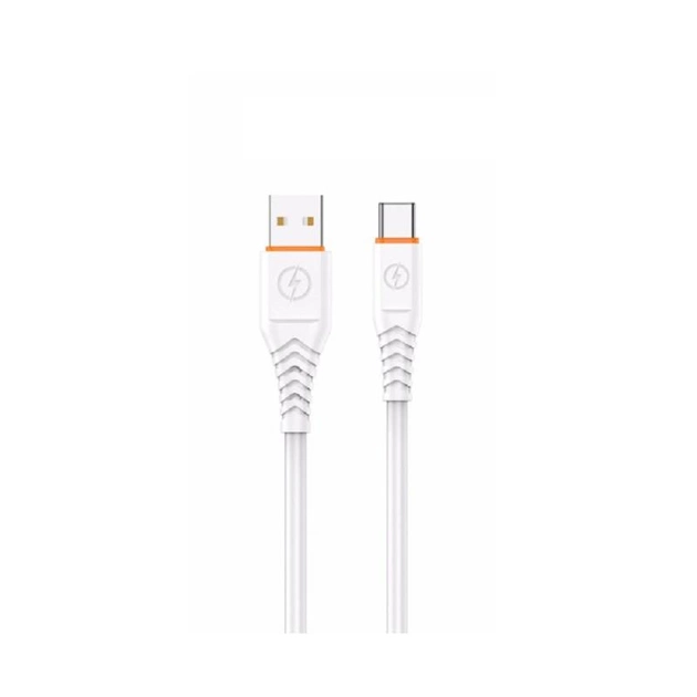 USB кабель Aspor A127 Type-C 6A PD QC (Quick / Fast Charge)- білий