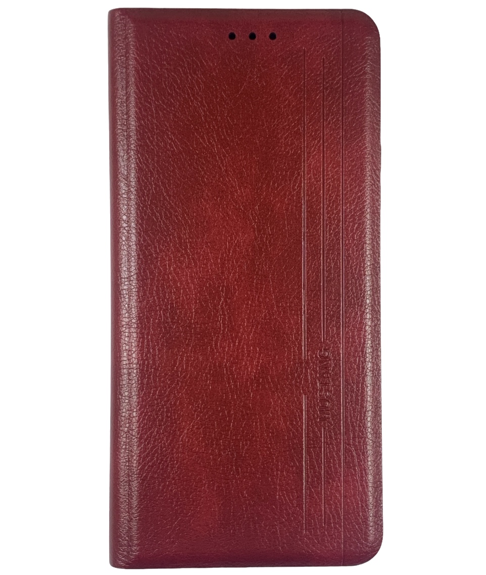 Чохол-книжка Premium Leather Case NEW для Xiaomi 11T- червоний