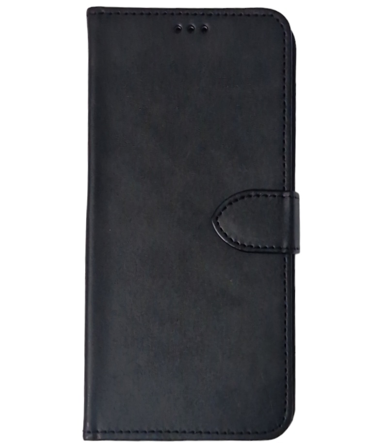Чохол-книжка Leather Folio New для Xiaomi Redmi Note 12 Pro 5G / Poco X5 Pro 5G (магнітна застібка)- чорний