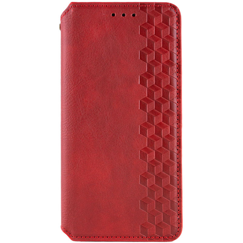 Чохол-книжка GETMAN Cubic для Motorola Moto G24 / G04 / G04s / E14- червоний