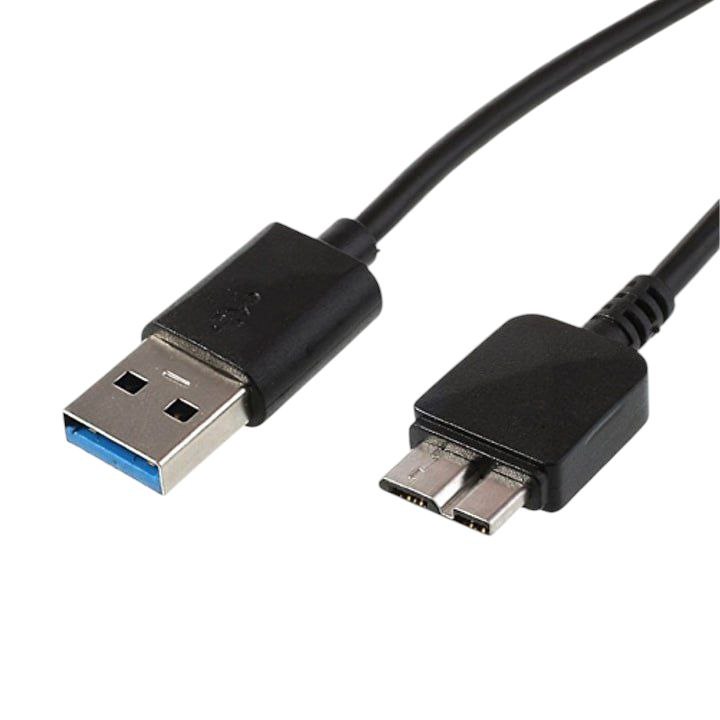 USB кабель (Data Cable) для Samsung Galaxy Note 3 / Note 4 (USB Micro тип B) 35см