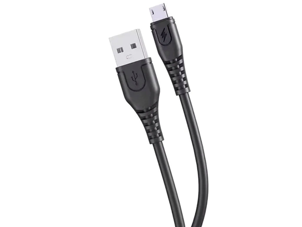 USB кабель Jokade JA010 Micro USB 3A/1м- чорний