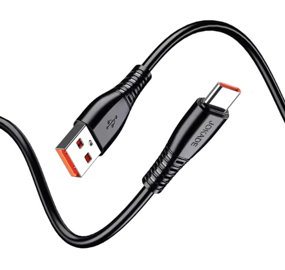 USB кабель Jokade JA043 TIANJIAN Type-C 5A Fast Charging (1m)- чорний