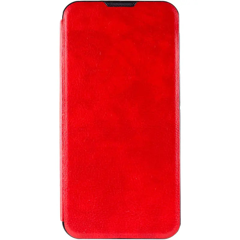 Чохол-книжка Belora шкіряний для Xiaomi Redmi A3- червоний