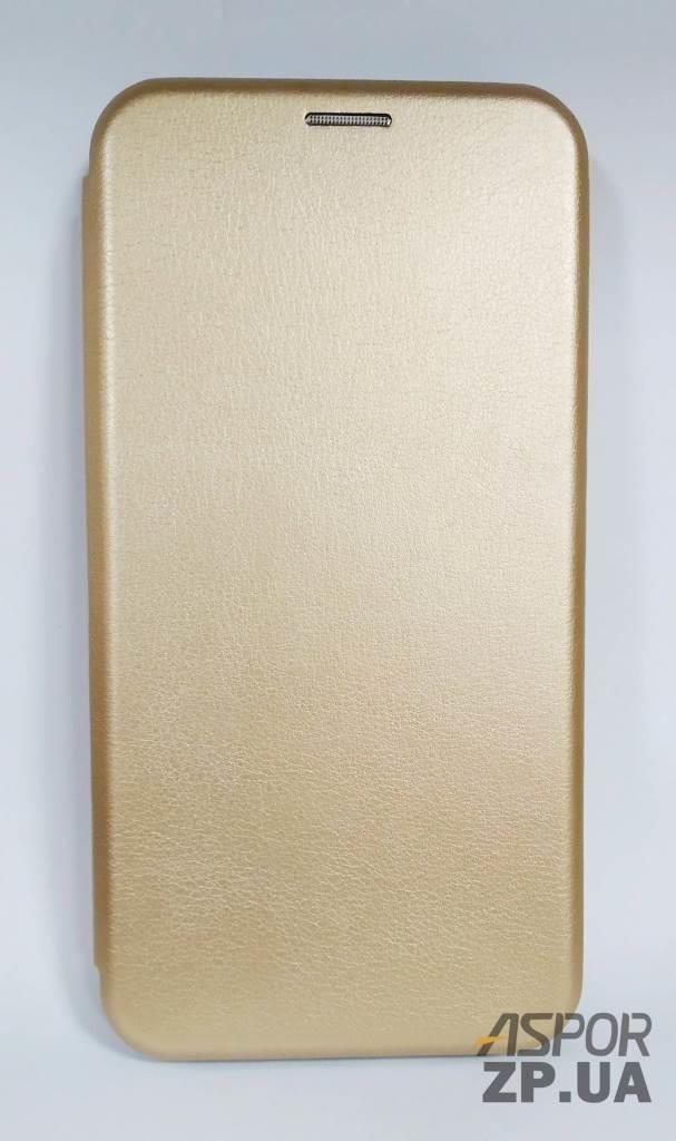 Чохол-книжка Premium Leather Case для Samsung M20/M205 в тех. упаковці- золотий