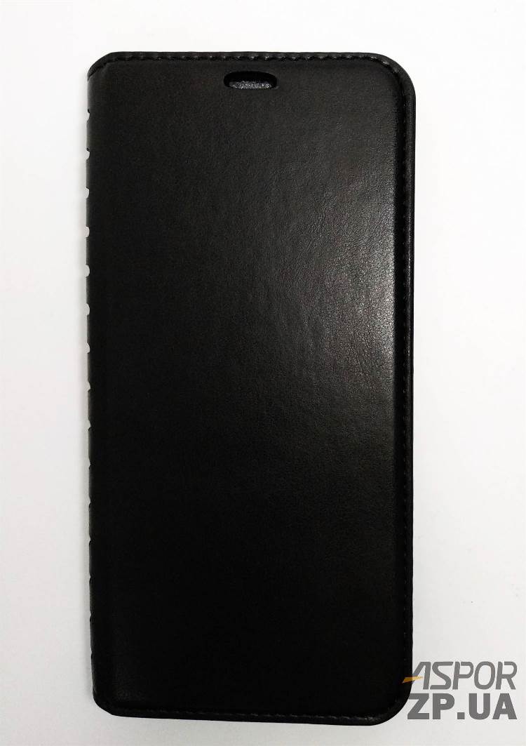 Чохол-книжка Leather Folio для Samsung S9 Plus- чорний