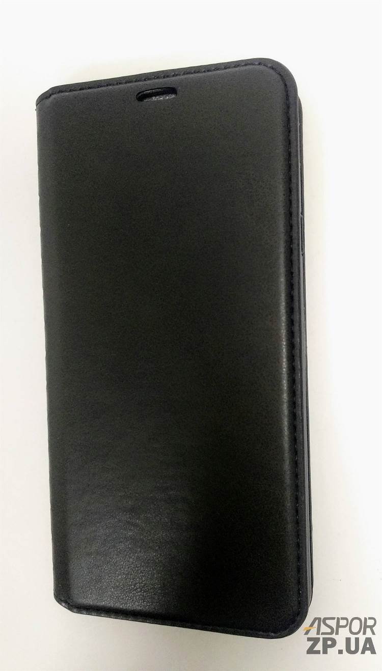 Чохол-книжка Leather Folio для Samsung J4 Plus/J415- чорний