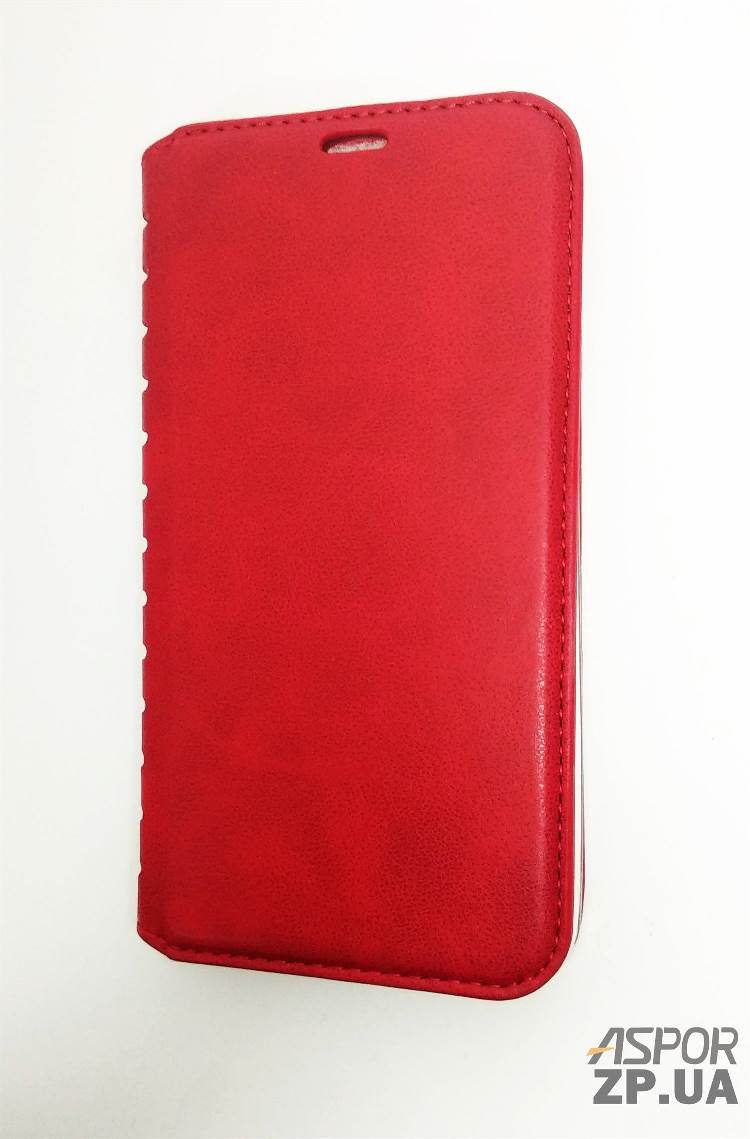 Чохол-книжка Leather Folio для Meizu 15- червоний