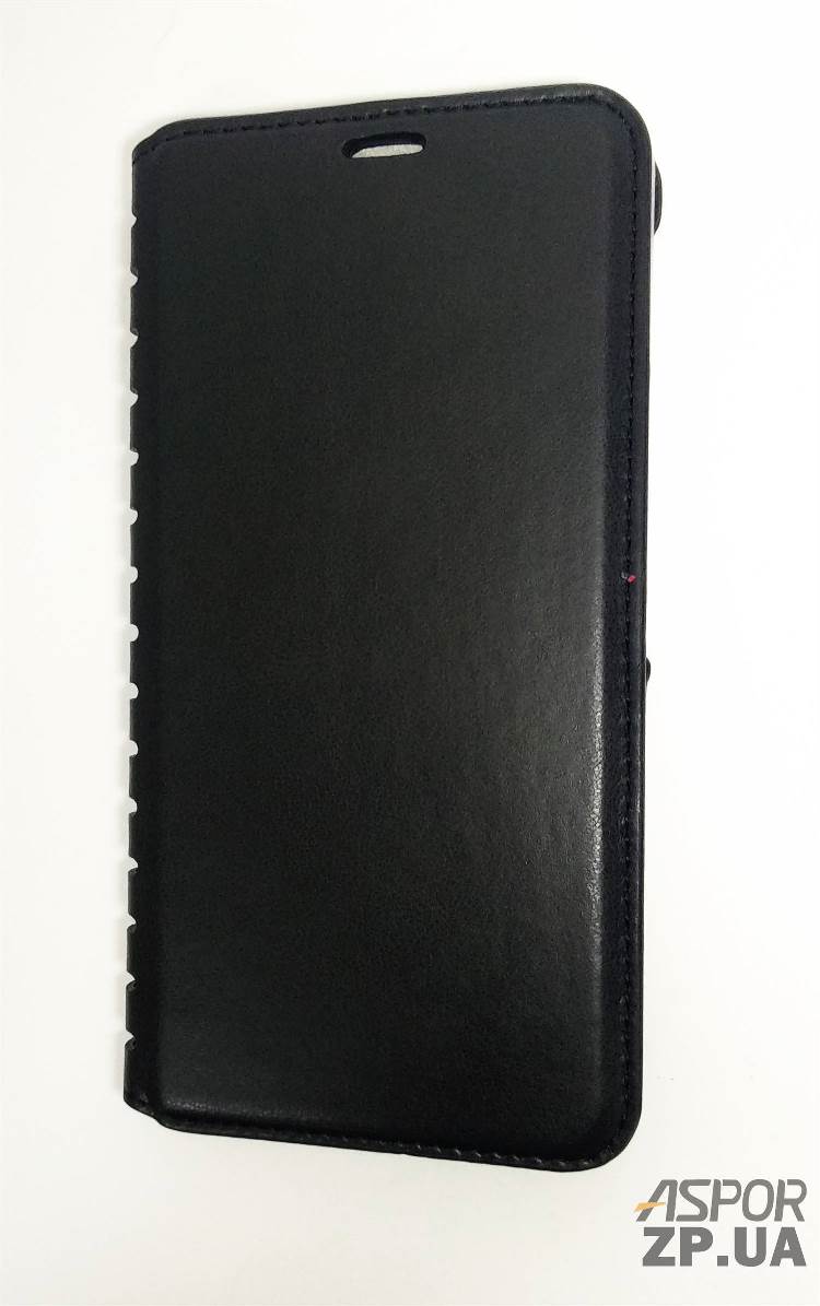 Чохол-книжка Leather Folio для Meizu Pro 7 Plus- чорний