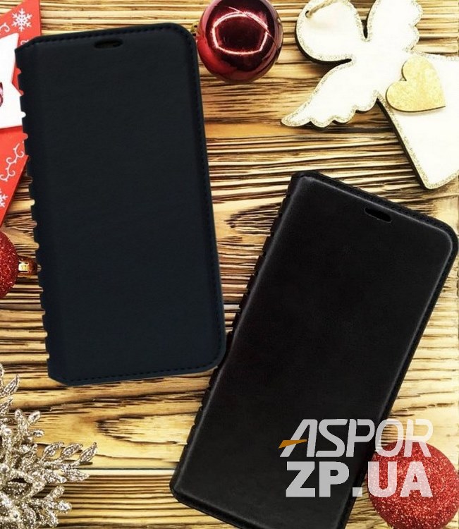 Чохол-книжка Leather Folio для Xiaomi Redmi GO- синій