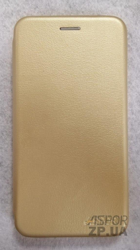Чохол-книжка Aspor leather для Meizu M5- золотий