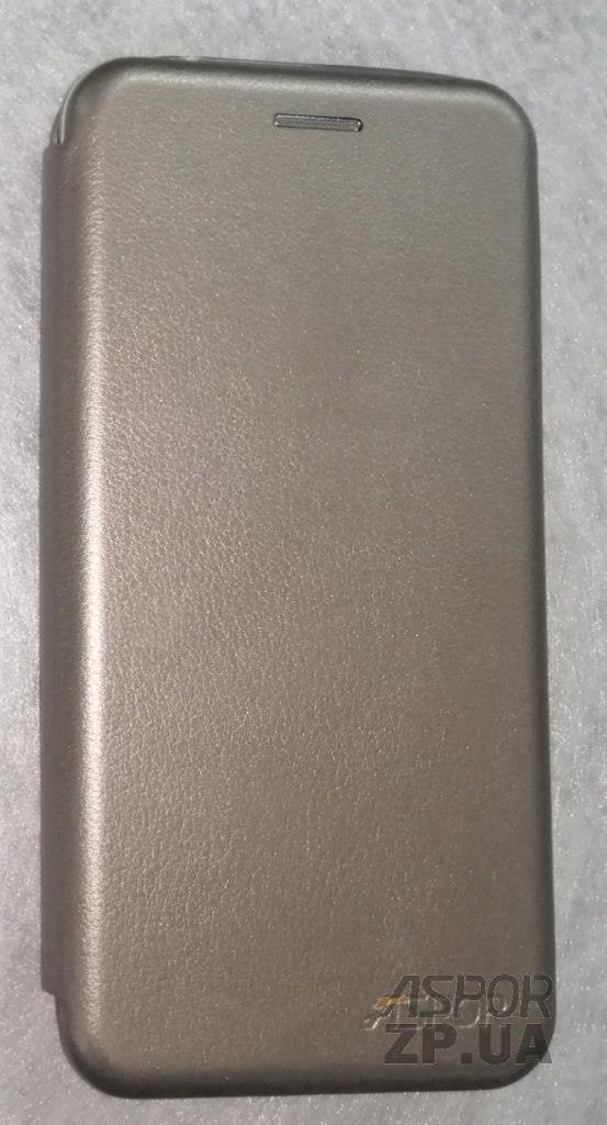 Чохол-книжка Aspor leather для Meizu M6s- графітовий