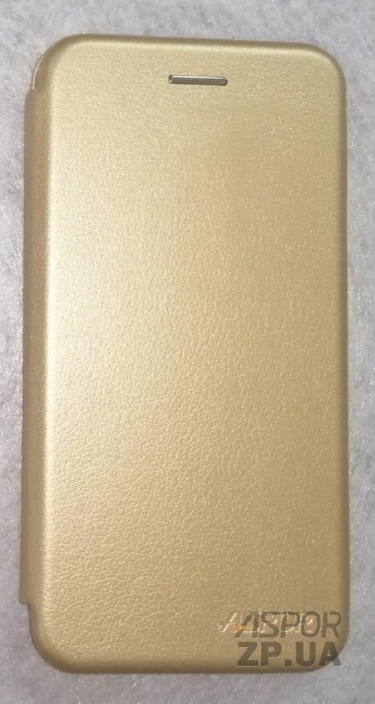 Чохол-книжка Aspor leather для Meizu 15- золотий