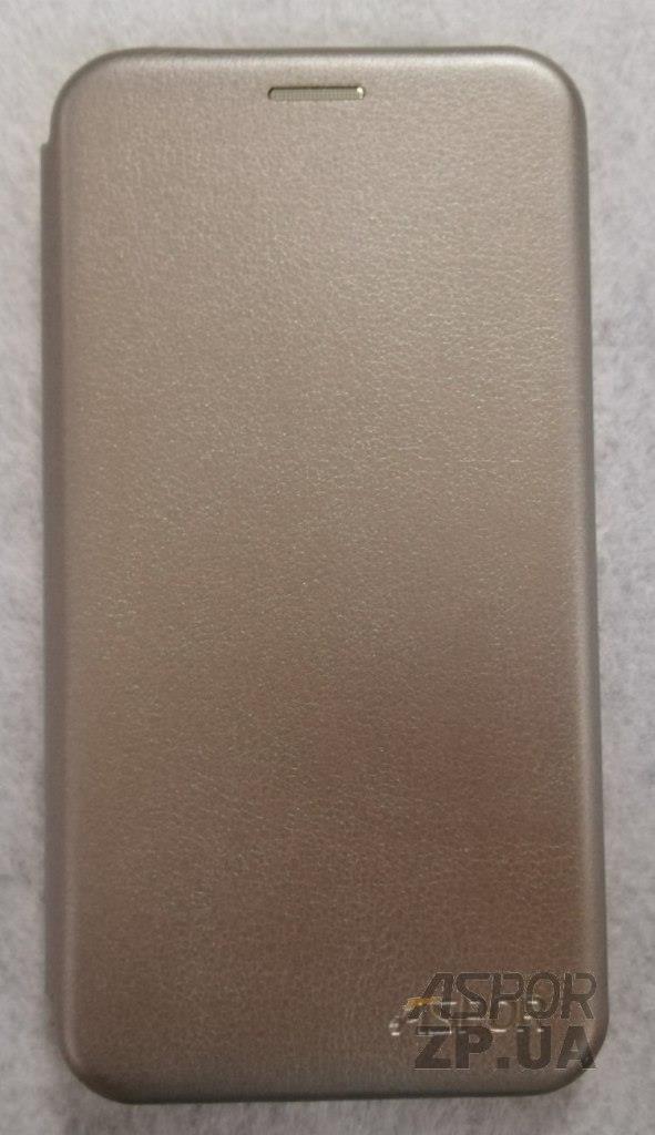 Чохол-книжка Aspor leather для Meizu 16- графітовий